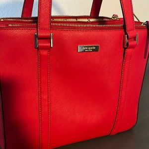 Kate Spade purse. Red.